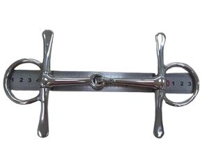 Broca de caballo de mejilla completa, broca de boca de equitación de latón, acero inoxidable equino, hecha en broca de caballo de alta calidad - Product Image 5