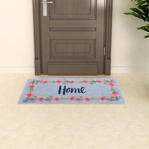 Coir Mat <b>Brush</b> Coir Entrance With Centre Rubber Tray Mat - Best for High Traffic Entrance - Sanitisation Mat - Product Image 4
