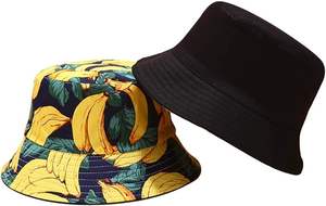 Chapeau de pêcheur d'été brodé personnalisé pour adultes en toile entièrement imprimée pour l'extérieur - Product Image 5