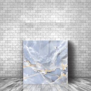 Baldosas de porcelana gris modernas 800x800mm Función de ladrillo refractario 9mm de espesor - Product Image 4