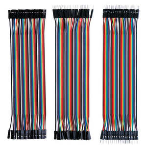 Dupont Wire Kit for Arduino Multicolored 120pcs for Cables and Wires - Product Image 1