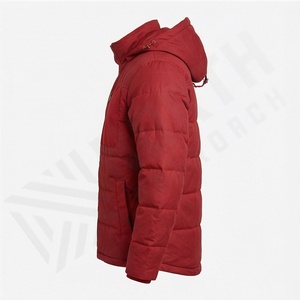Parka d'hiver pour homme, sur mesure, de haute qualité, veste matelassée en polaire, capuche, rembourrage en coton, vêtement thermique formel pour la neige - Product Image 3