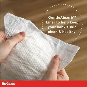 Huggies Little snugglers ผ้าอ้อมเด็กทารก, เด็กแรกเกิดขนาด, 128 CT, แพ็คยักษ์ - Product Image 2