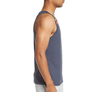 Débardeur pour hommes léger sans manches chemise de gymnastique d'été entraînement Fitness musculation sport actif tenue décontracté - Product Image 6