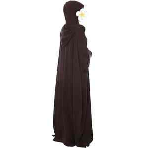 Diseño personalizado hecho con capucha para mujer Abaya secado rápido transpirable accesorios de ropa de longitud larga Flare Abayas mujeres - Product Image 2