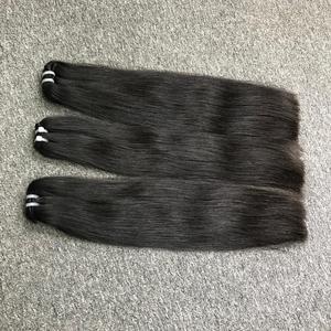 Vente chaude Extensions de cheveux en mélange vietnamien vierge non transformé Un donneur Paquets de trame droite Cheveux humains bruts Cheveux en gros - Product Image 4