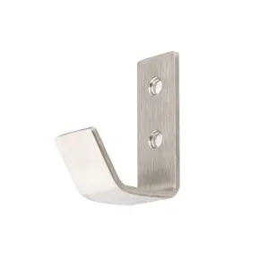 hot selling clothes wall hooks with silver plated for home custom size silver hooks for wall organizers at inexpensive price