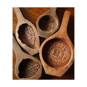 Herramienta de molde de pastel de luna de madera al por mayor-sello de pastel de Luna tradicional para molde de pastel de luna de mediados de Otoño de Vietnam-La mejor venta 2024 - Product Image 1