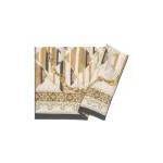 Ensemble de foulards de mode colorés en soie et coton Aker 75x200 - Product Image 3
