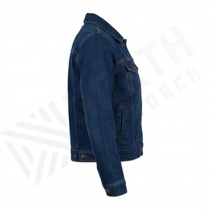 Chaqueta Vaquera de Mezclilla con Botones para Mujer, Estilo Perfect Blend, Comodidad, Novedad, Talla Grande, Moda Femenina, Color Personalizado - Product Image 3