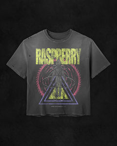 T-Shirt Vintage Lavage à l'acide T-Shirt Lavage à l'acide T-Shirt Streetwear Tee Personnalisé Vintage Trou Déchiré en Détresse t-shirt pour Hommes - Product Image 5