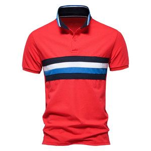 เสื้อเจอร์ซีย์คุณภาพสูงของผู้ชาย2024เสื้อคอตตอนแท้สำหรับผู้ชายพิมพ์ลายแขนยาวระบายอากาศสไตล์สตรีทสูงตัดสีตัดกัน - Product Image 2