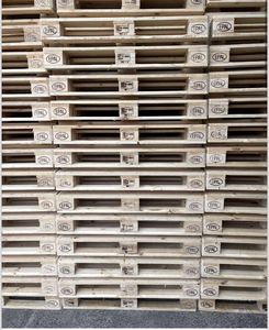 New Pine 1200 x 800 EPAL Wood Pallet Single Faced Euro Standard for Sale Worldwide Wholesale New Epal/ Euro Wood Pallets/Wooden - Product Image 3
