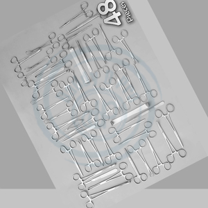 DADDY D PRO Juego de hernias de 48 piezas-Instrumentos médicos de Cirugía General Acero inoxidable para hombres y mujeres CERTIFICADO CE ISO13485 - Product Image 4