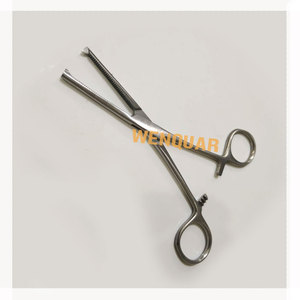 Pinza Hemostática Quirúrgica Manual Kocher de Acero Inoxidable de Grado Médico de 14 cm, Certificada por CE, Wenquar Surgical - Product Image 6