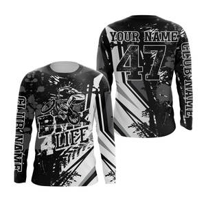 Maillot de motocross personnalisé pour homme, coupe-vent, grande taille, le plus vendu, pour la vente en ligne dans la catégorie Vêtements de moto et de course automobile - Product Image 1