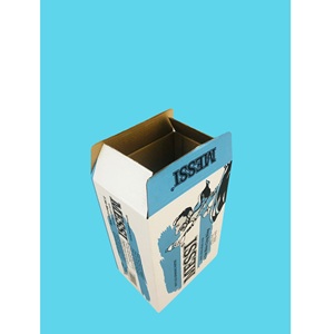 Caja de cartón corrugado con patrón personalizado 36*17*24 cajas ranuradas de Material de papel grueso para embalaje de bebidas envío para Mineral - Product Image 6