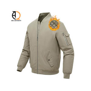 Manteau bombardiers coupe-vent personnalisé à des prix abordables veste de baseball décontractée d'hiver pour hommes - Product Image 4