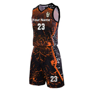Conjunto de uniforme de baloncesto sin mangas de poliéster 100%, diseño impreso transpirable de alta calidad personalizado, ropa de baloncesto Superior - Product Image 1