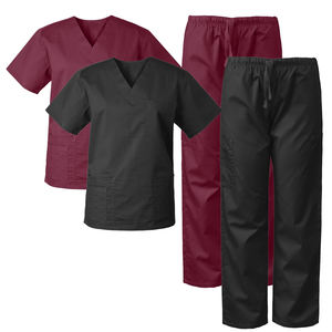 Venta caliente Hospital Uniformes médicos Scrubs para mujeres Scrubs Set Uniforme médico Scrubs Top y pantalones - Product Image 2