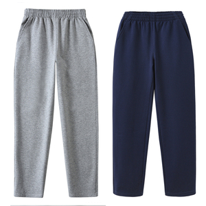 Pantalones deportivos informales para niños adolescentes de invierno, pantalones de lana, pantalones para correr para niños, ropa holgada y cálida para niños - Product Image 3