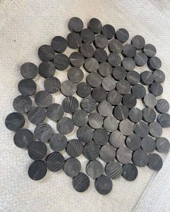 Wholesale Buffalo Horn Button Blank Black 16mm/19mm/21mm/23mm/26mm/29mm/31mm Sizes for Clothing Accessories - Product Image 1