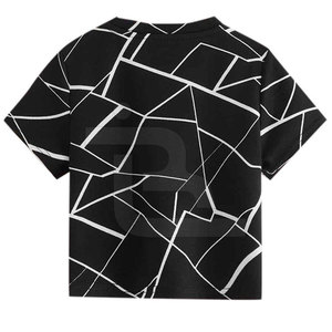 OEM Women's <b>Tie</b> Dye Crop Top T-Shirt with Unique Style Blouses & Shirts - Product Image 2