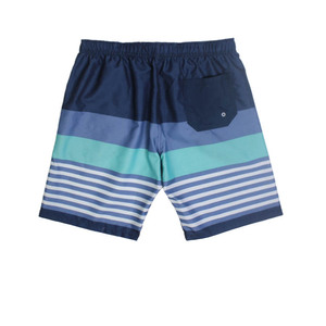 Logo personnalisé imprimé multicolore hommes blanc Shorts de plage hommes décontracté été Surf Board Shorts hommes maillots de bain livraison DDP - Product Image 4