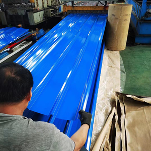 Lámina de Techo Prepago <span class=keywords><strong>Aluzinc</strong></span> ASTM A792 PV4, Panel de Acero Trapezoidal para Proyecto de Construcción en Chile - Product Image 6