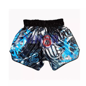 Vente à chaud de shorts de boxe avec sublimation personnalisés shorts Mma pour hommes en gros de pantalons de boxe shorts MMA pour hommes avec OEM - Product Image 4