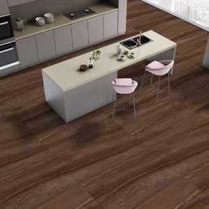 Grande collection de carreaux de céramique en porcelaine au design moderne 600x1200mm série bois finition mate surface pour centre commercial - Product Image 1
