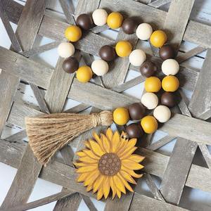 Guirnalda de cuentas de resina única, cuentas de diferentes formas para decoración de pared, granja de moda y accesorios minimalistas, decoración de resina - Product Image 2