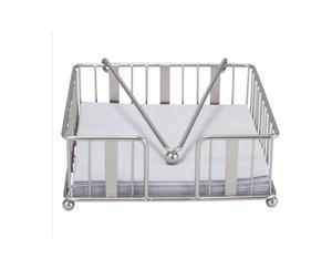 Porte-serviettes en métal plaqué or top vente forme et taille personnalisées porte-mouchoirs de table décoratifs pour restaurant - Product Image 4