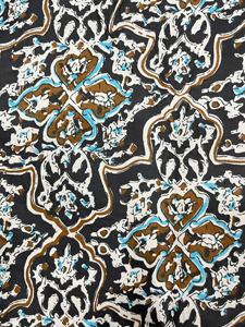 Bloc à la main imprimé indien en cours d'exécution couture 100% coton robe faisant tissu en gros Lot - Product Image 6