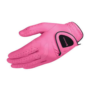Guantes de golf de cuero genuino transpirables de alta calidad con diseño de logotipo personalizado Equipo deportivo de moda - Product Image 5