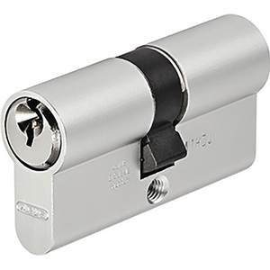 Cerraduras para Muebles de Doble Cilindro ABUS TI14ST 40/40 mm, Diseño Moderno, 3 Llaves de Latón con Clavijas Diferentes para Armarios de Dormitorio, ABS - Product Image 1