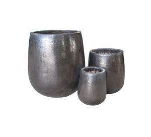Pots de fleurs en céramique émaillée modernes de haute qualité avec trou de drainage pour usage intérieur/extérieur – Fournitures de pépinière en gros pour la maison et le jardin - Product Image 3