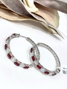 Boucles d'oreilles élégantes faites à la main Doublet Hoops avec torsion traditionnelle pour les tenues de fusion Boucles d'oreilles pour femmes pour la mode de fête - Product Image 3