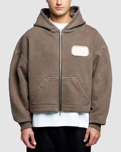 ชุดวอร์มสองชิ้นมีฮู้ดสำหรับผู้ชายเสื้อมีฮู้ดพิมพ์ลายโลโก้ได้ตามต้องการ - Product Image 5