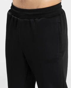 Jogging noir avec broderie personnalisée de grande taille pour hommes, vêtements d'entraînement et de sport en molleton de coton, pantalons de survêtement pour hommes, pantalons pour hommes - Product Image 5