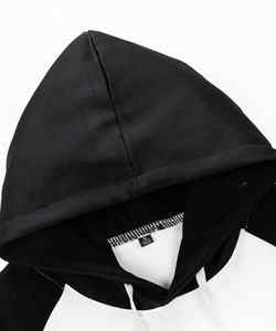 Pull à capuche à cordon de couleur noir et blanc Vêtements décontractés les plus populaires Bas quantité minimale de commande Fournisseur de sweats à capuche le plus vendu du Pakistan - Product Image 3