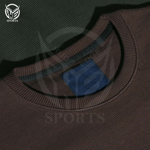 เสื้อสเวตเตอร์คอกลมสำหรับผู้ชายเสื้อสเวตเชิ้ตผ้าฝ้ายคอกลมแบบกำหนดเอง - Product Image 5