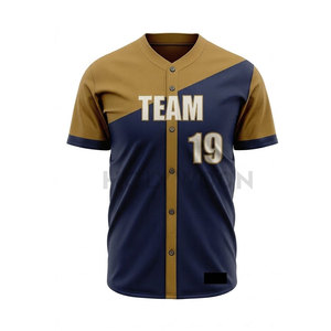 Uniforme de baseball haut de gamme pour hommes, tissu polyester léger et respirant, coupe confortable, tenue de sport pour le jour du match - Product Image 3