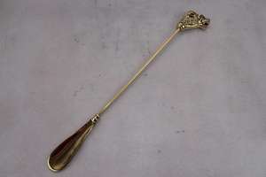 Chausse-pied en métal en laiton avec logo personnalisé avec manche long et court Chausse-pied Fourniture d'usine Trou suspendu Design Chausse-pied - Product Image 5