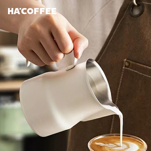 Mini <span class=keywords><strong>pichet</strong></span> à lait Barista en acier inoxydable, vente directe d'usine, mousse de café, Latte, <span class=keywords><strong>pichet</strong></span> à lait - Product Image 3