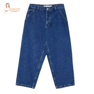 Jean Offre Spéciale Jeune Enfant Coton Élastique Droit Bleu Clair Regular Slim Fit Stretched Denim Jean Pant - Product Image 1