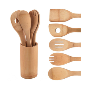 Juego de cucharas de madera tallada-Cuchara de cocina amigable con el medio ambiente de 99GD Vietnam Alta calidad y precio competitivo - Product Image 3