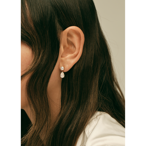 Frankie Round & Pear 4ctw Diamond <b>Earrings</b> Elegant and Luxurious Product Category - Product Image 3