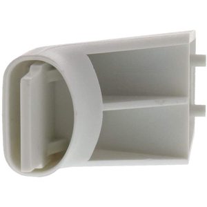 Bouchon d'extrémité de poignée de porte de four ménager ERP WB7X7189 en plastique, alimentation électrique et manuelle - Product Image 4