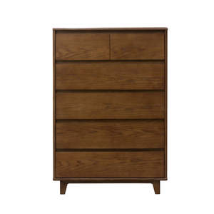 New Title "Modern 2-<b>Drawer</b> Over 4-Tall Dresser in Arezzo Style" - Product Image 4